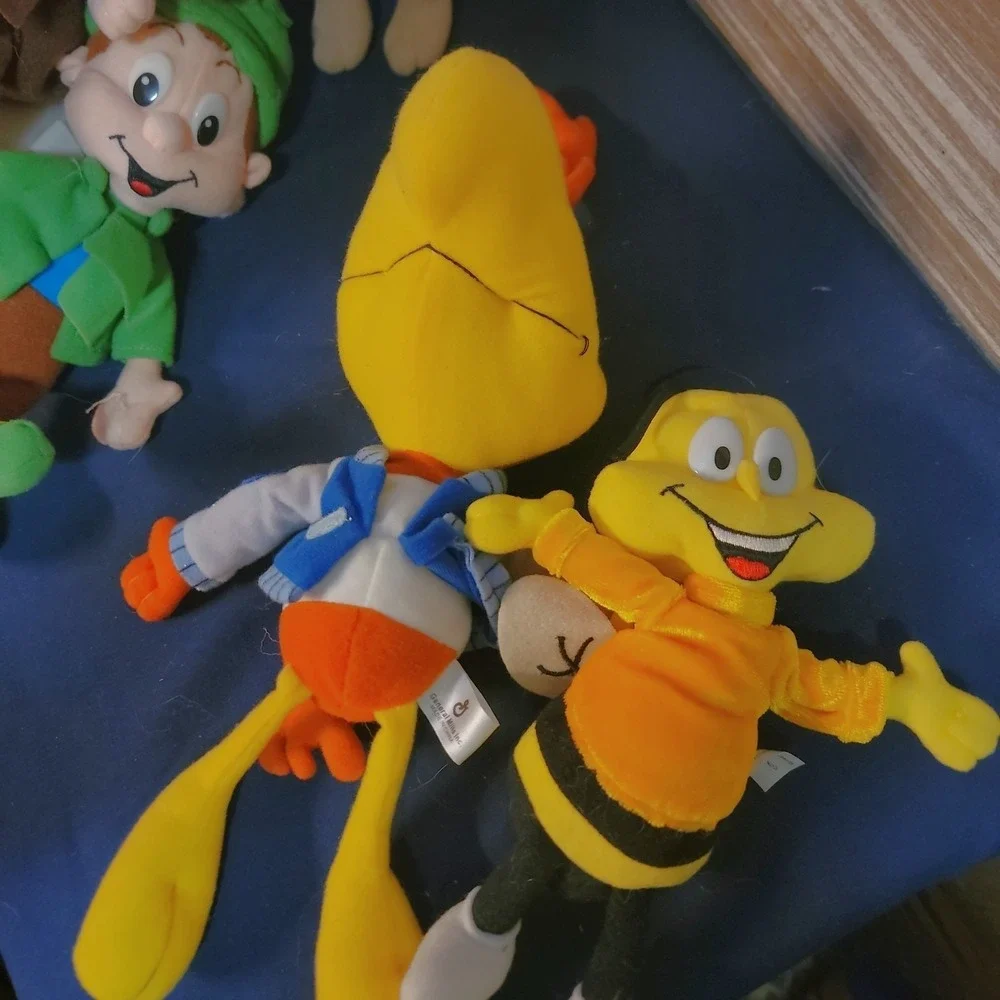 Vintage Cereal Mascot Plush Lot General Mills Taco Bell Dog As Is